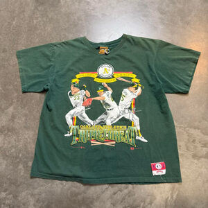 Vintage 90s Oakland A’s Triple Threat T-shirt